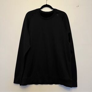 Lululemon Men’s XL Engineered Warmth Long-Sleeve Crew in Black